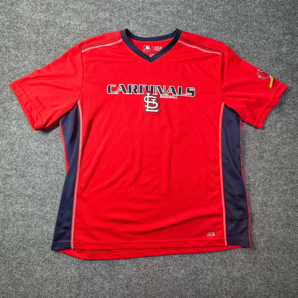 Michael Wacha 52 St Louis Cardinals MLB Genuine Merchandise Shirt Mens 2XL Red